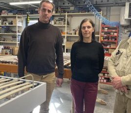 Quentin Motte, Catherine et Stéphane Westelynck.