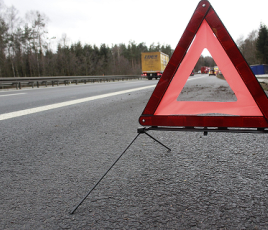 Triangle danger accident