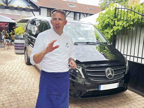 Romain Gicquel, restaurateur