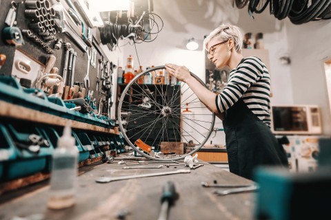 Réparation vélo