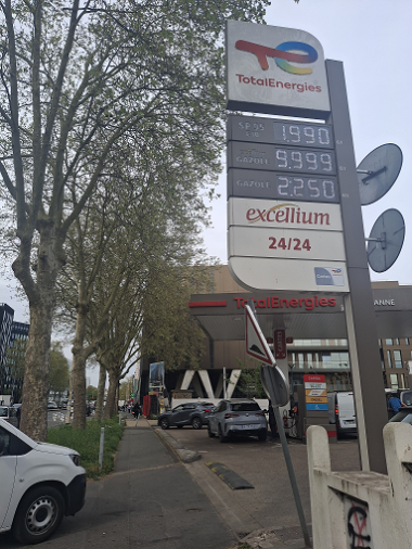 Hausse des prix de l'énergie